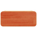 Sengebord Voks brun 39 x 34 x 16,5 cm Massivt fyrretræ
