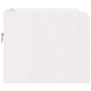 Sengebord 2 pcs Hvid 38 x 36 x 29,5 cm Massivt fyrretræ