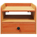 Sengebord 2 pcs Voks brun 38 x 36 x 29,5 cm Massivt fyrretræ