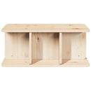 Sofabord Naturfarvet 80 x 39,5 x 33,5 cm Massivt fyrretræ