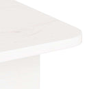 Sofabord Hvid 80 x 39,5 x 33,5 cm Massivt fyrretræ