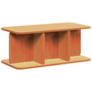 Sofabord Voks brun 80 x 39,5 x 33,5 cm Massivt fyrretræ