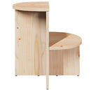 Sofabord Naturfarvet 50 x 40 x 50 cm Massivt fyrretræ