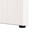 Sofabord Hvid 50 x 40 x 50 cm Massivt fyrretræ