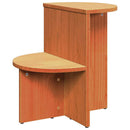 Sofabord Voks brun 50 x 40 x 50 cm Massivt fyrretræ