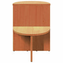 Sofabord Voks brun 50 x 40 x 50 cm Massivt fyrretræ
