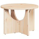 Sofabord Naturfarvet 50 x 50 x 35 cm Massivt fyrretræ