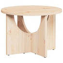 Sofabord Naturfarvet 50 x 50 x 35 cm Massivt fyrretræ