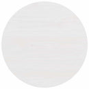 Sofabord Hvid 50 x 50 x 35 cm Massivt fyrretræ