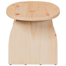 Sofabord Brun 80 x 40 x 35 cm Massiv fyrretræ
