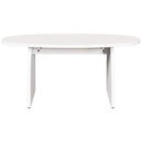 Sofabord Hvid 80 x 40 x 35 cm Massiv fyrretræ
