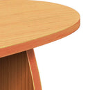 Sofabord Voks brun 80 x 40 x 35 cm Massiv fyrretræ