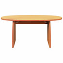 Sofabord Voks brun 80 x 40 x 35 cm Massiv fyrretræ