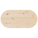 Sofabord Naturfarvet 80 x 39,5 x 35 cm Massivt fyrretræ