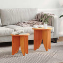 Sofabord 2 pcs Voks brun