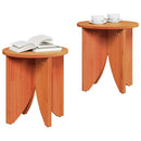 Sofabord 2 pcs Voks brun
