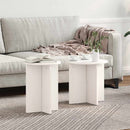 Sofabord 2 pcs Hvid