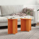Sofabord 2 pcs Voks brun