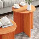 Sofabord 2 pcs Voks brun