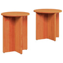 Sofabord 2 pcs Voks brun