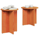 Sofabord 2 pcs Voks brun