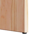 Sofabord 2 pcs Naturfarvet Massivt fyrretræ