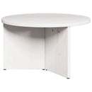 Sofabord 2 pcs Hvid Massivt fyrretræ