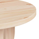 Sofabord Naturfarvet 39,5 x 39,5 x 53,5 cm Massivt fyrretræ