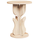 Sofabord Naturfarvet 39,5 x 39,5 x 53,5 cm Massivt fyrretræ