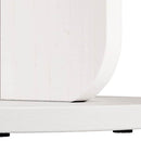 Sofabord Hvid 39,5 x 39,5 x 53,5 cm Massivt fyrretræ