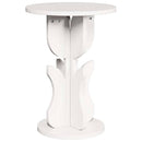 Sofabord Hvid 39,5 x 39,5 x 53,5 cm Massivt fyrretræ