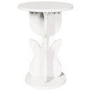 Sofabord Hvid 39,5 x 39,5 x 53,5 cm Massivt fyrretræ