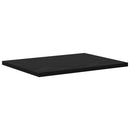 Boghylde Bræt 4 pcs Sort 40 x 30 x 1,5 cm Konstrueret træ