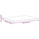 Boghylde Bræt 4 pcs Sort 40 x 30 x 1,5 cm Konstrueret træ