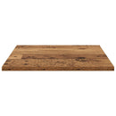 Boghylde Bræt 4 pcs Brun 40 x 40 x 1,5 cm Konstrueret træ