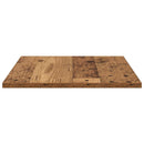 Boghylde Bræt 4 pcs Brun 40 x 40 x 1,5 cm Konstrueret træ