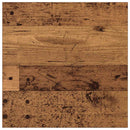 Boghylde Bræt 4 pcs Brun 40 x 40 x 1,5 cm Konstrueret træ