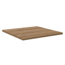 Boghylde Bræt 4 pcs Brun 40 x 40 x 1,5 cm Konstrueret træ