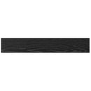 Boghylde Bræt 4 pcs Sort 60 x 10 x 1,5 cm Konstrueret træ