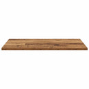Boghylde Bræt 4 pcs Brun 60 x 40 x 1,5 cm Konstrueret træ