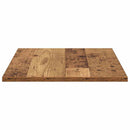 Boghylde Bræt 4 pcs Brun 60 x 40 x 1,5 cm Konstrueret træ