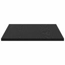 Boghylde Bræt 4 pcs Sort 60 x 40 x 1,5 cm Konstrueret træ