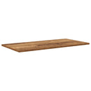 Boghylde Bræt 4 pcs Brun 80 x 40 x 1,5 cm Konstrueret træ