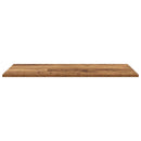 Boghylde Bræt 4 pcs Brun 80 x 40 x 1,5 cm Konstrueret træ