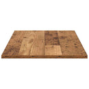 Boghylde Bræt 4 pcs Brun 80 x 40 x 1,5 cm Konstrueret træ