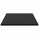 Boghylde Bræt 3 niveauer 4 stk. 80 x 40 x 1,5 cm Sort