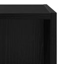 TV-møbelsæt Vægmonteret Sort eg 37 x 37 x 72 cm Konstrueret træ