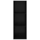 TV-møbelsæt Sort eg 37 x 37 x 107 cm Konstrueret træ