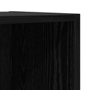 TV-møbelsæt Sort eg 37 x 37 x 142,5 cm Konstrueret træ