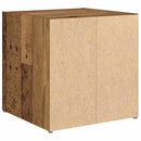 TV-møbelsæt 2 pcs Gammelt træ 37 x 35 x 37,5 cm Konstrueret træ